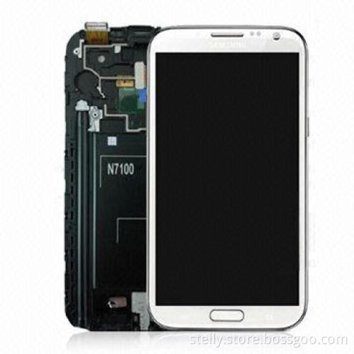 Brand New LCD Assembly for Samsung Galaxy Note II N7100 with Quality Guarantee, White and Gray